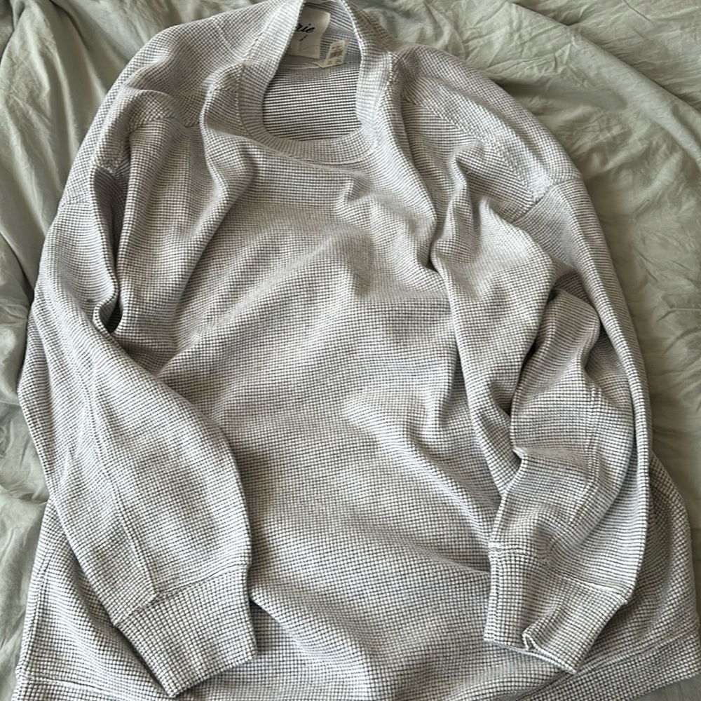 Aerie getaway waffle sweatshirt